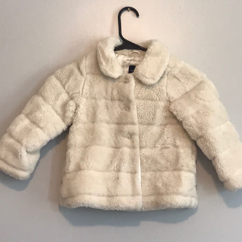 Girls dress coat babygap 5 toddler